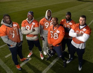 2016 Denver Broncos defensive lineman