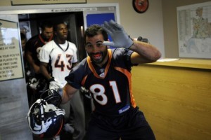 Ex-Broncos TE Kills Pain with Cannabis